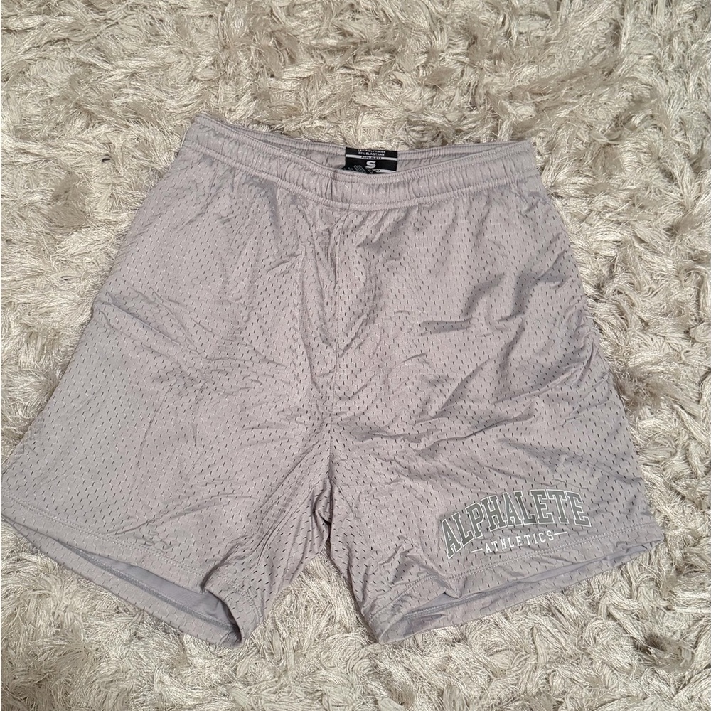 BOGO 🛍️ Alphalete Men's Gray Athletic Shorts